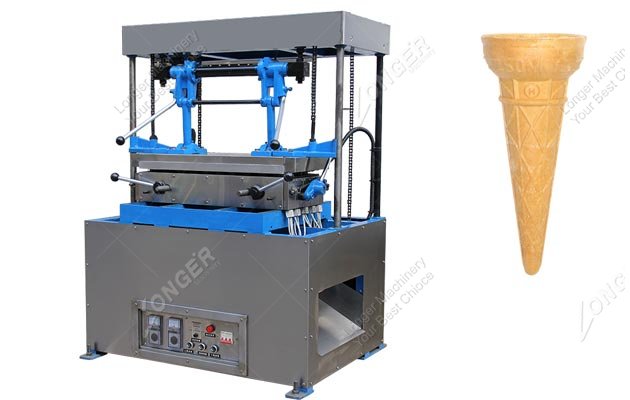 Automatic Ice Cream Cone Making Machine with 40 Mould