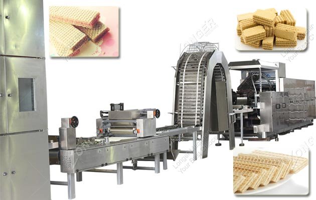 Automatic Wafer Biscuit Making Machine Line for Sale