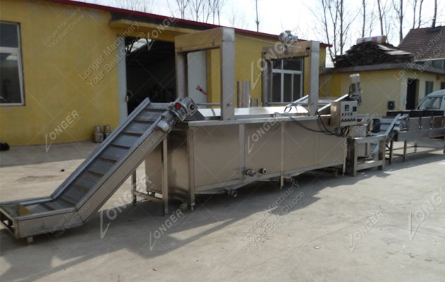 Commercial Broad Bean Frying Machine