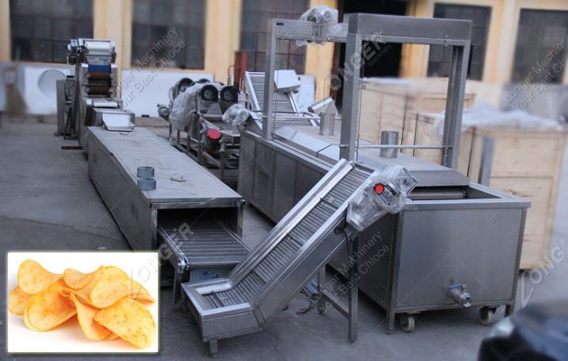 Potato Chips Production Line for Sale