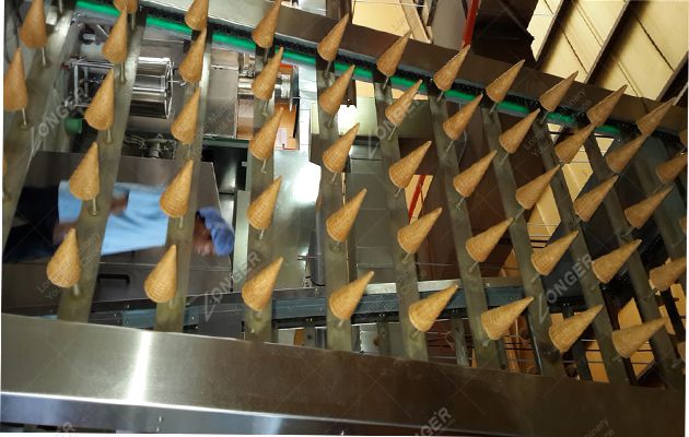 Full Automatic Ice Cream Cone production line