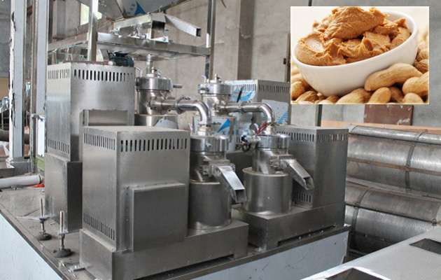 peanut butter production line