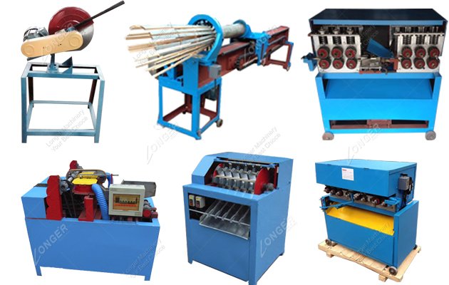 Bamboo BBQ Stick Making Machine