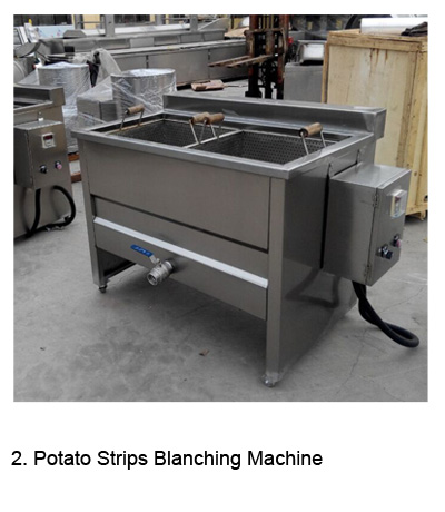 French Fries Blanching Machine