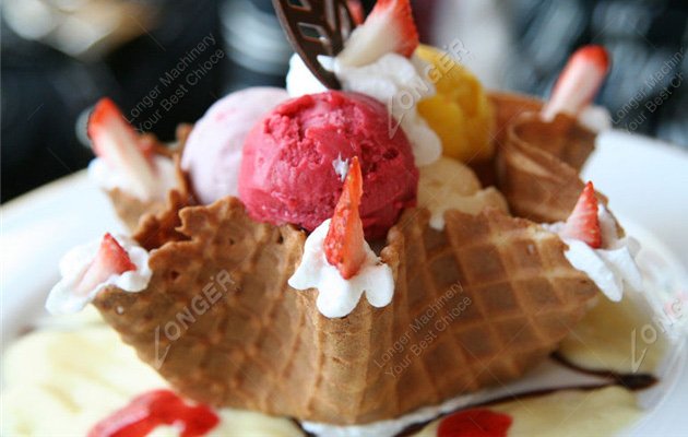 Waffle Bowl Ice Cream Cone