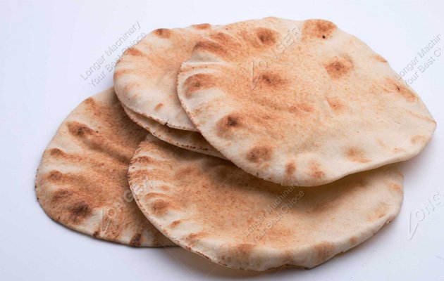 Naan Pizza Crust Arabic Bread Maker Pita Bread Production Line