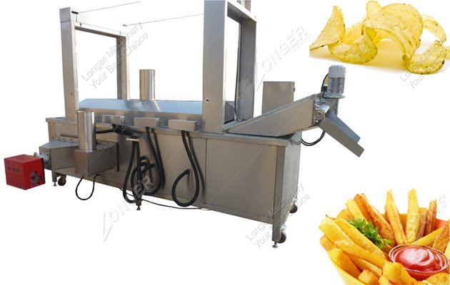 Continuous Namkeen Fryer Machine