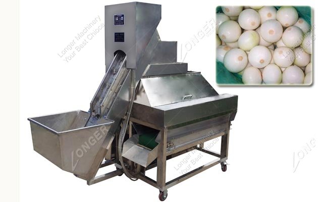 Onion Peeling Machine