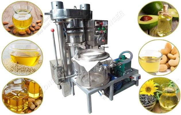 Hydraulic Almond Oil Press Machine