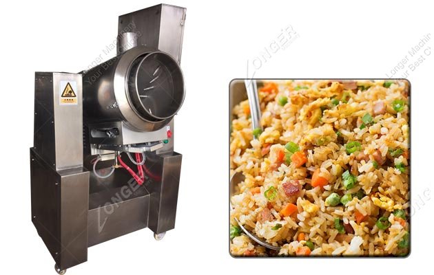 Auto Fried Rice Machine in China