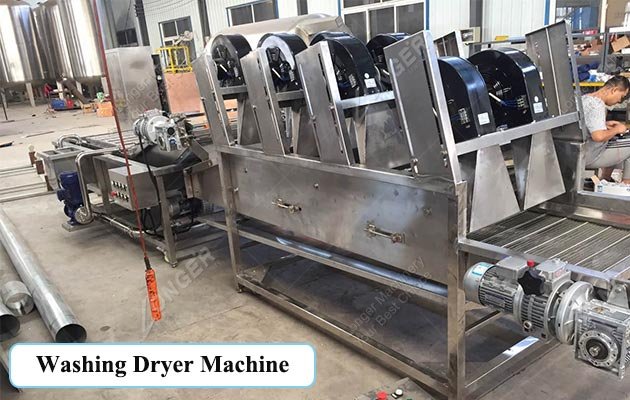 Multifunctional Seaweed Washing and Drying Machine