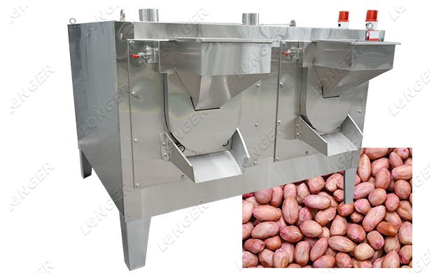 Drum Type Peanut Roasting Machine