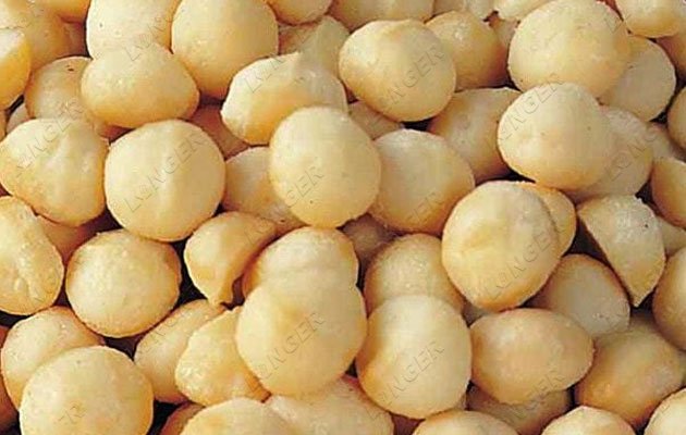 Macadamia Nut Roasting Process Using Equipment